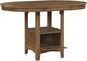 Homelegance® Junipero Brown Counter Height Dining Table-4