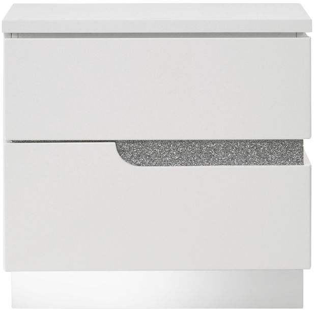 New Classic® Home Furnishings Paradox White Nightstand-2