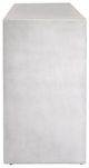 Uttermost® Brinson Medium/White Carved Wood Cabinet-4