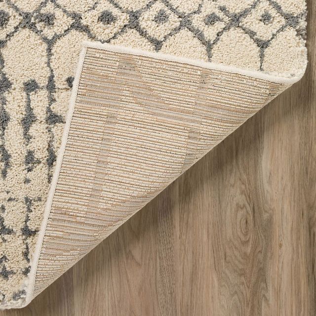 Dalyn™ Rug Company Marquee Ivory/Metal 5'x8' Area Rug-1