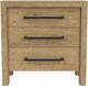 Riverside Furniture Davie Pale Oak 3-Drawer Nightstand-1