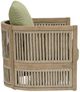 Signature Design by Ashley® Vision Lane 2-Piece Beige/Green Fabric/Wooden Outdoor Lounge Chair-4