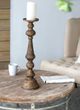 A & B Home Antiqued Bronze Candle Holder-4