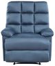 Homelegance® Colin Blue Reclining Chair-1