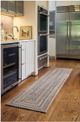 Capel Rugs Bear Creek Grey 27" x 9' Concentric Runner Rug-2