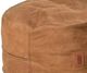 CordaRoy's® Cognac Pouf Footstool-1