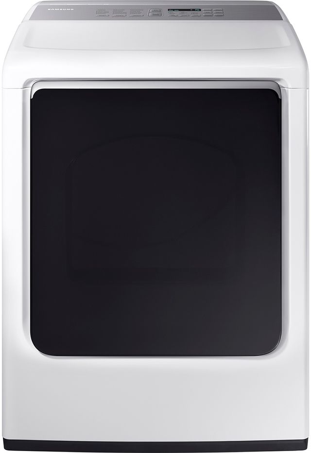 Samsung 7.4 Cu. Ft. White Front Load Gas Dryer-0