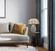 Cal® Lighting & Accessories Tiffany Off White Accent Lamp-1