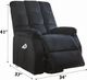 ACME Furniture Ipompea Black Power Recliner with Lift and Massage-2