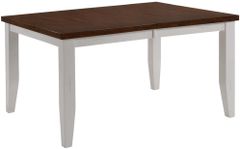 TEI Casanova Cinnamon/White Dining Table