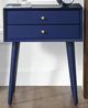 Elements International Canterbury Blue Side Table-0