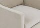 Fairfield® Customizable Dolce Lounge Chair with Two Front Casters-5