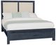 Artisan & Post by Vaughan-Bassett Indigo/Linen Queen Upholstered Bed-0