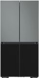 Samsung Bespoke Flex™ 18" Charcoal Glass French Door Refrigerator Bottom Panel-4
