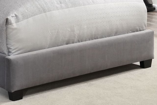 Coaster® Pissarro Grey Queen Upholstered Bed-3