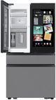 Samsung Bespoke 36” 23 Cu. Ft. Charcoal Glass/Stainless Steel Counter Depth French Door Refrigerator with AI Family Hub™+ & Inner Beverage Center™ -3