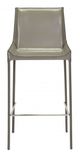 Zuo® Fashion Gray Set of 2 Bar Chairs-1
