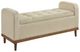 Mazin Furniture Brigitte Light Brown Lift Top Storage Bench-0