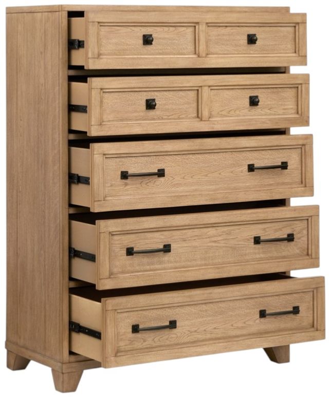 Magnussen Home® Coventry Honey Maple Drawer Chest-2