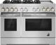 JennAir® RISE™ 48" Stainless Steel Pro Style Dual Fuel Range-0