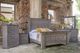 International Furniture Direct Terra Gray 4-Piece Weathered Gray Eastern King Bedroom Set-3