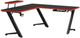 Elements International Waterside Black Computer Desk-0