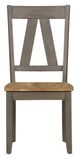 Liberty Furniture Lindsey Farm Gray/Sandstone Splat Back Side Chair-2