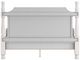 Signature Design by Ashley® Rowlenstown Antique White King Poster Bed-4