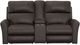 Catnapper® Fredda Coffee Power Reclining Console Loveseat-1