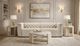 Hooker® Furniture Westwood White Side Table with Polished Limestone Base-1