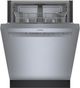 Bosch® 100 Series 24" Stainless Steel Front Control Built In Dishwasher-2