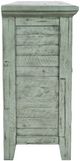 Jofran Inc. Rustic Shores Surfside Blue 4-Door Low Accent Cabinet-4