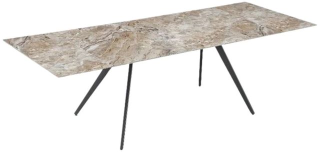 Modus Furniture Lucia Black/Rich Brown Dining Table-0