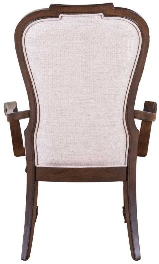 Liberty Furniture Provence Park Chateau Brown/Cream Dining Arm Chair-4