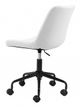 Zuo® Byron White Office Chair-4