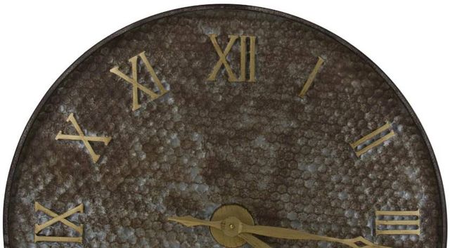 Classy Art Style 16 Brown/Gold Wall Clock-1