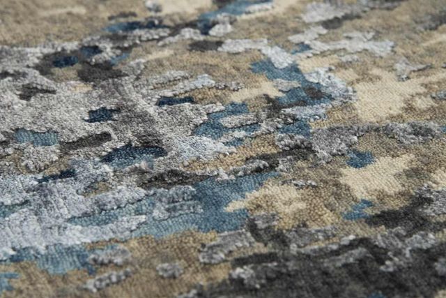 Rizzy Home Finesse Neutral 8'x10' Rectangular Rug-2