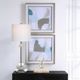 Uttermost® June Vess 2-Piece Mist Shapes Framed Print Set-1