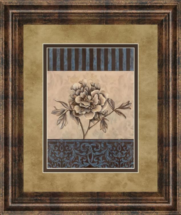 Classy Art Rose Refined I by Carol Robinson Framed Print Wall Art-1
