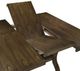 Mazin Furniture Darla 5 Piece Brown Dining Room Setd-3