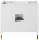 Currey & Company Verona 36" White Vanity with Rectangular Undermount Sink-5