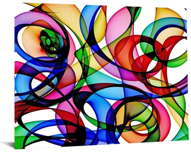 Classy Art Collage of Colors Wall Art-0