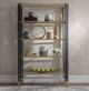Uttermost® Kentmore Black/Gold Etagere-1
