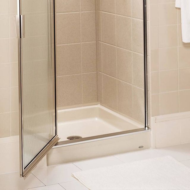 American Standard White Alcove Shower Base-1