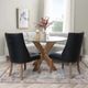 Powell® Auden 4-Piece Gray/Natural/Navy Dining Set-1