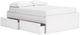 Signature Design by Ashley® Onita White Full Platform Bed with 1 Side Storage-1