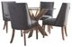 Powell® Auden 5-Piece Gray/Natural Round Dining Set-0