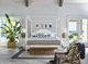 Universal Explore Home™ Getaway Coastal Living Home Rattan Natural/Nomad Snow Bench-2