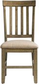 Elements International Stone Grey Standard Height Side Chair-2
