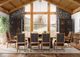 Hooker® Furniture Big Sky Seville Timber/Vintage Natural Host Dining Chair-1